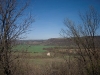 Landschaft mit verfallenem Haus